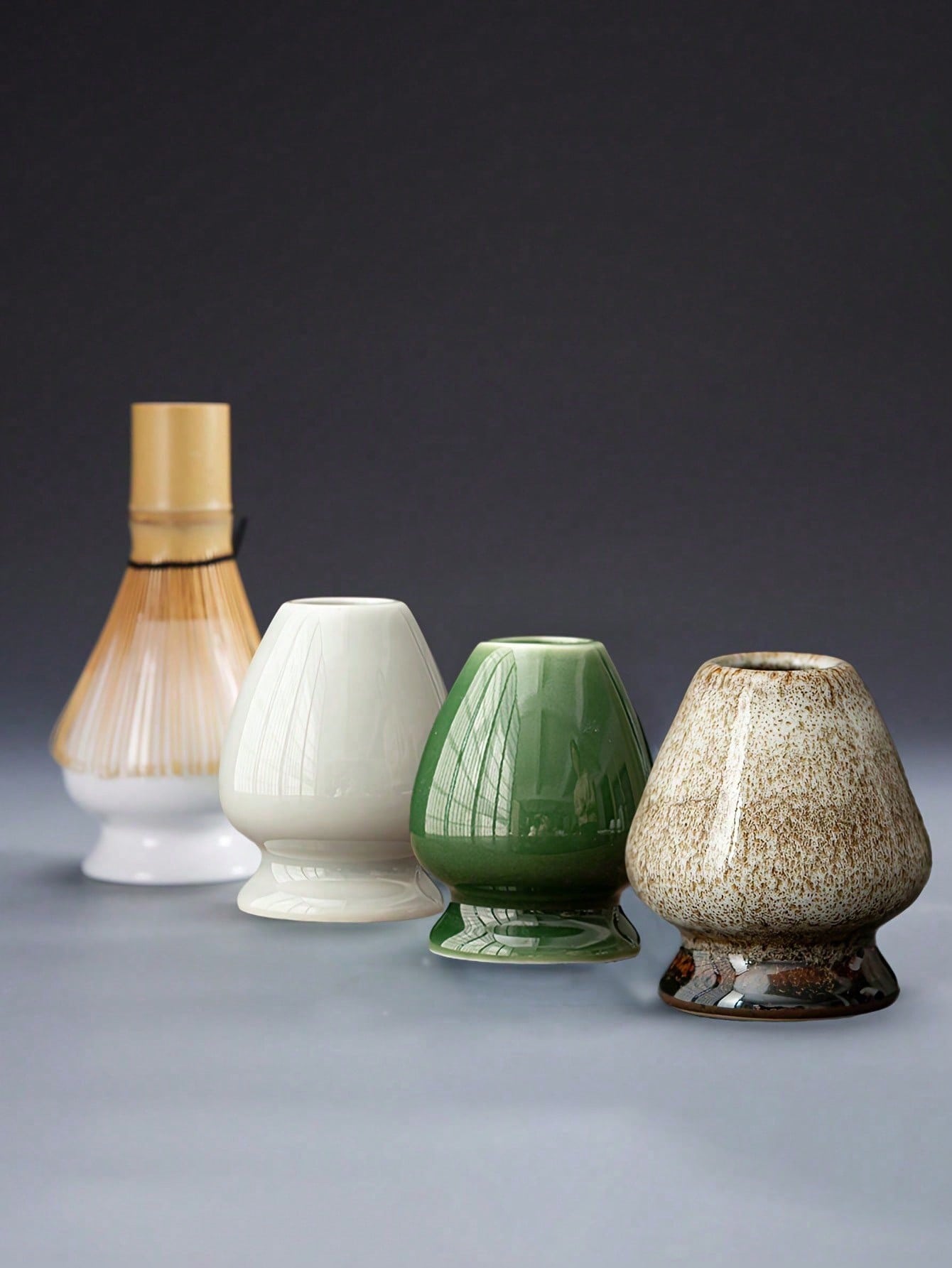 Dish Brush Bamboo - 1PCS Ceramic Matcha Green Tea Chasen