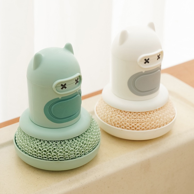 Kitchen Cartoon Press Bottle B - Dish Brush Bamboo review and price