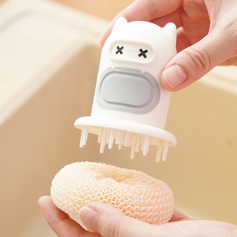 Kitchen Cartoon Press Bottle B - Dish Brush Bamboo review and price