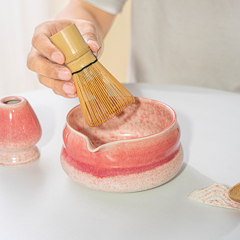 Matcha bowl Ceramic Matcha Gre - Dish Brush Bamboo review and price
