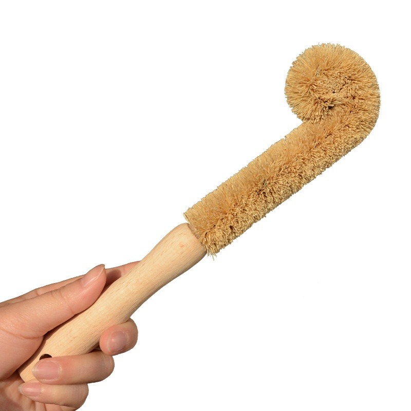 Kitchen Cleaning Brush Natural - Dish Brush Bamboo review and price