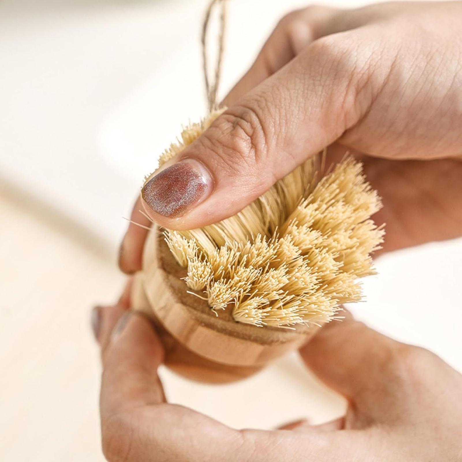 Wooden Kitchen Cleaning Brush  - Dish Brush Bamboo review and price