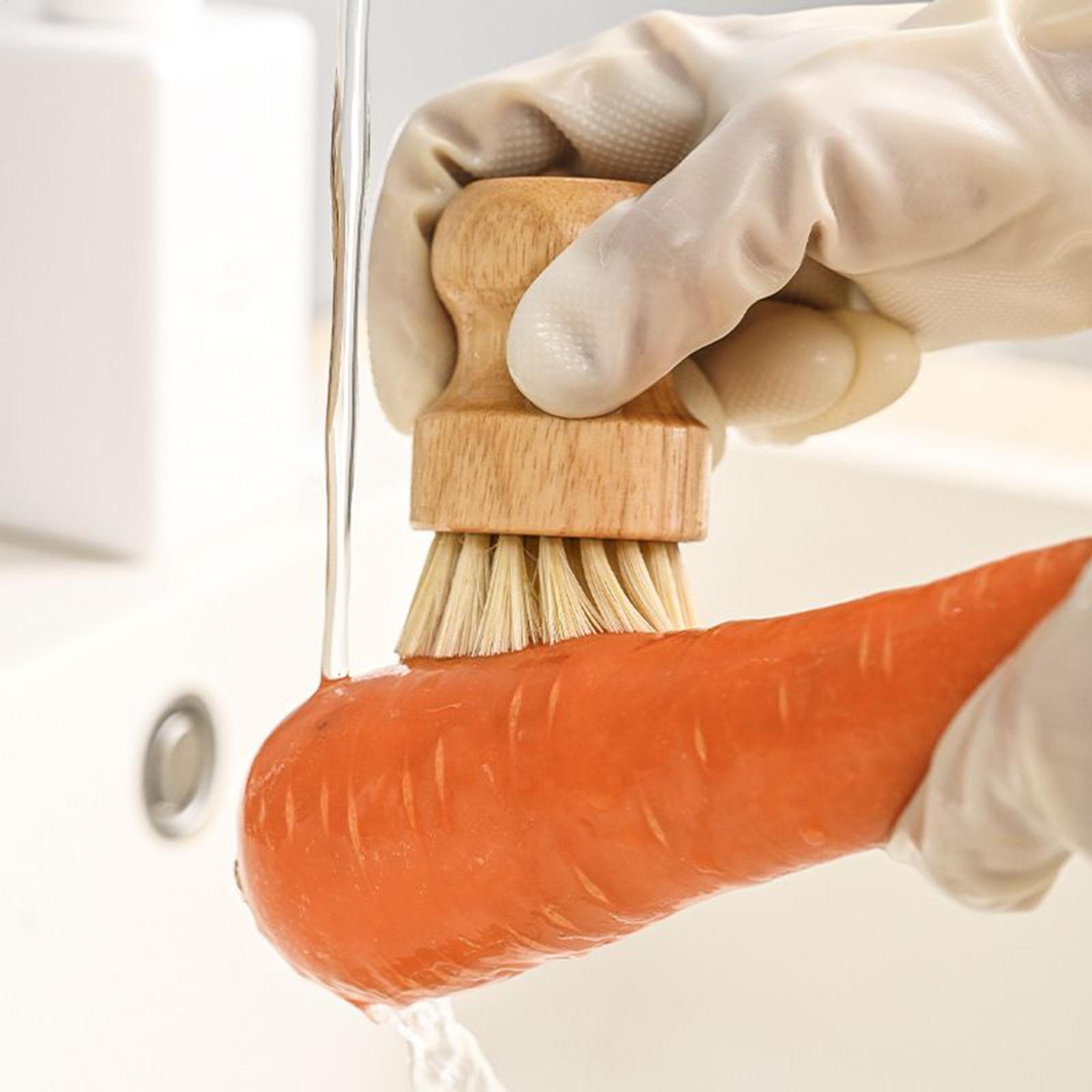 Wooden Kitchen Cleaning Brush  - Dish Brush Bamboo review and price