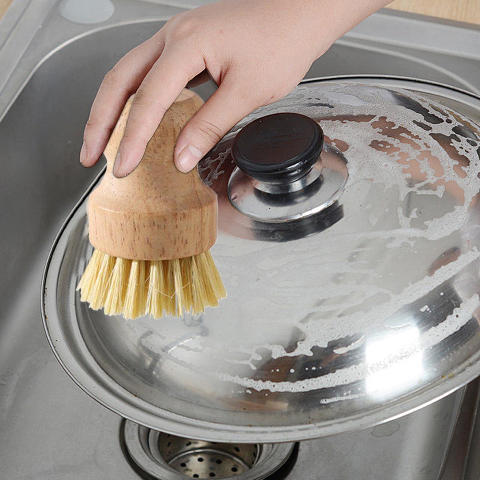 Wooden Kitchen Cleaning Brush  - Dish Brush Bamboo review and price