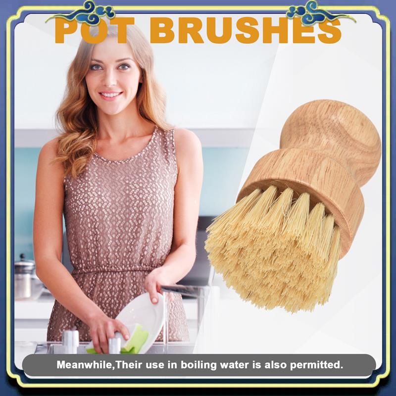 A56P-Bamboo Dish Brush 2Pcs Ba - Dish Brush Bamboo review and price