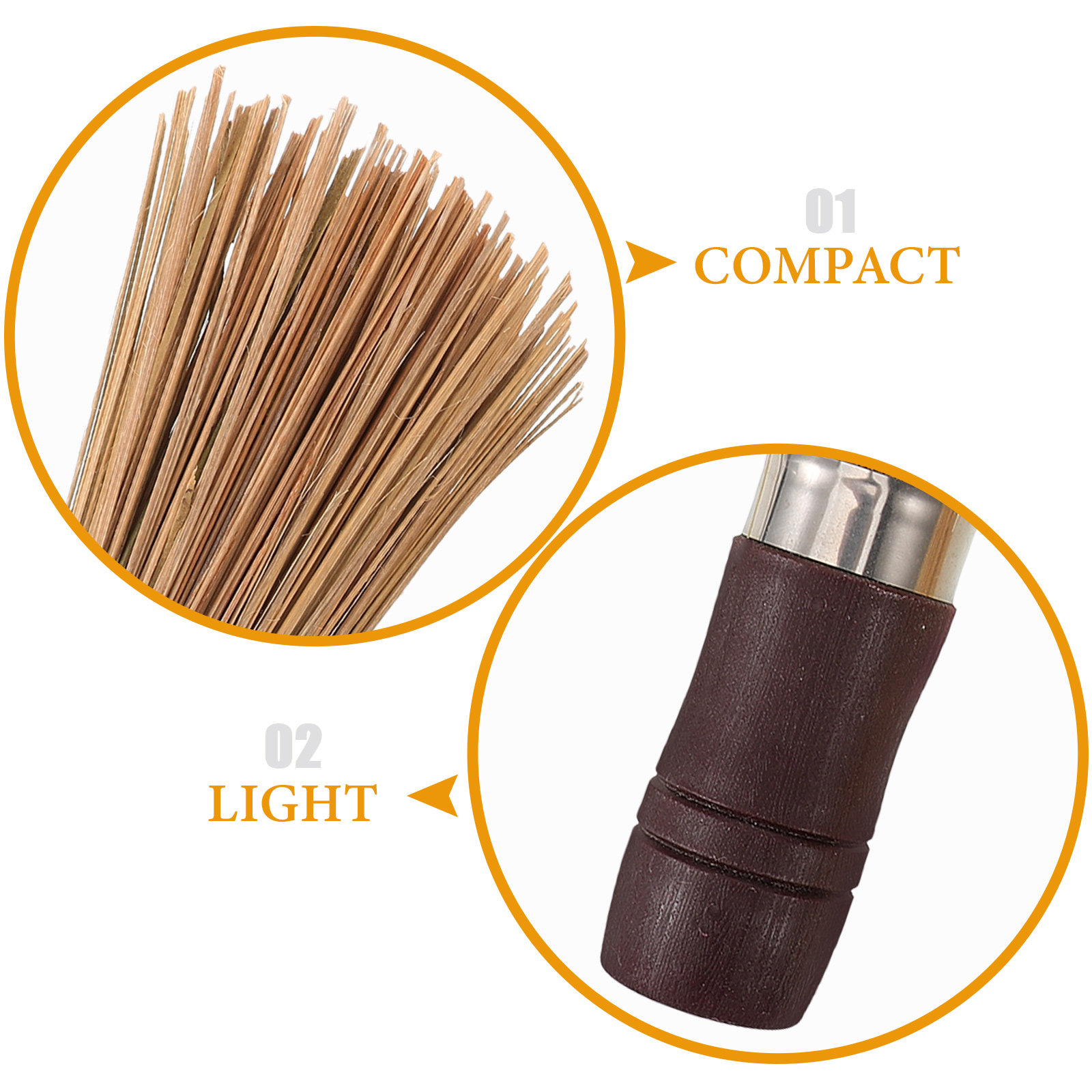 2Pcs Wooden Wok Brush Bamboo K - Dish Brush Bamboo review and price