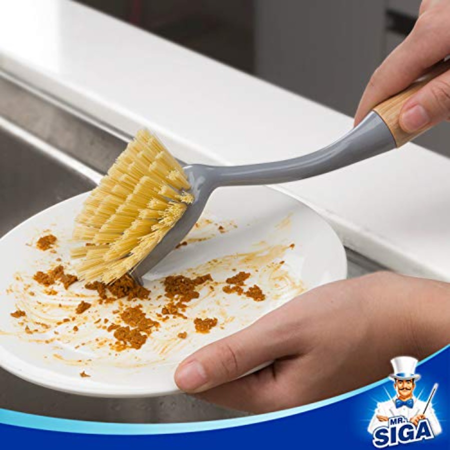 Dish Brush with Bamboo Handle  - Dish Brush Bamboo review and price